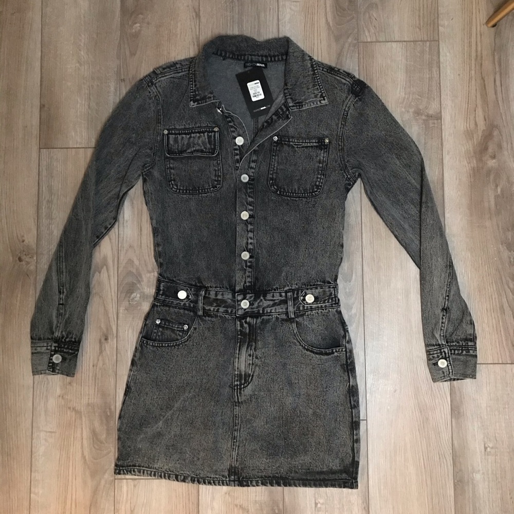 NWT Fashion Nova Denim Dress